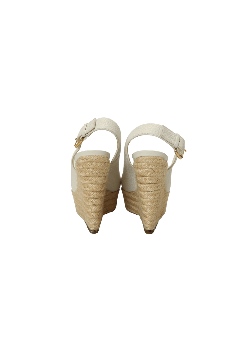 WEDGE BELT ESPADRILLES 35