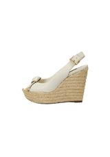 WEDGE BELT ESPADRILLES 35