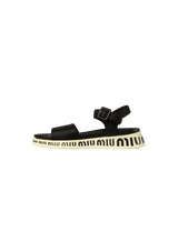 LOGO SANDALS 36