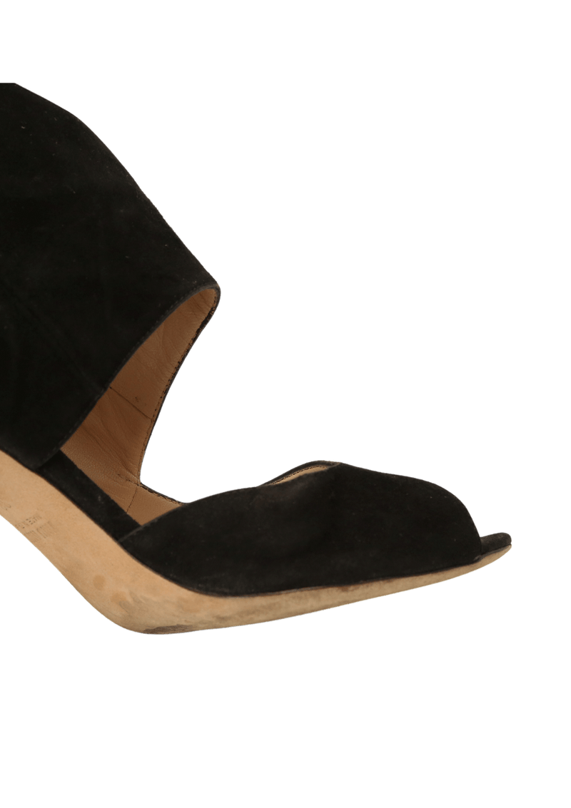 SUEDE SANDALS 36