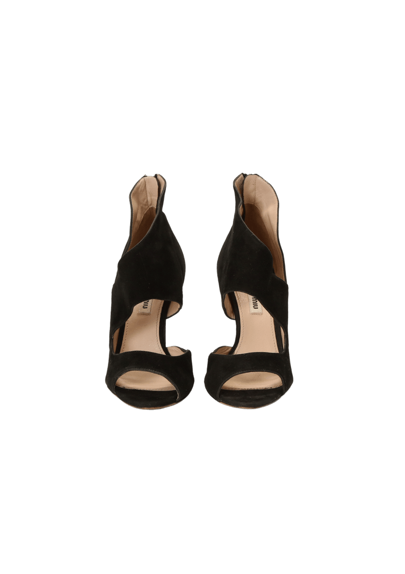 SUEDE SANDALS 36