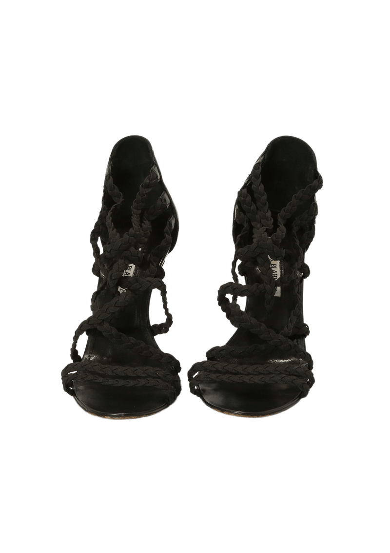 T-STRAP SANDALS 38