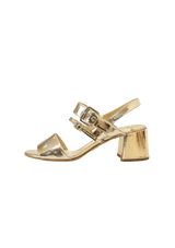 METALLIC SANDALS 39