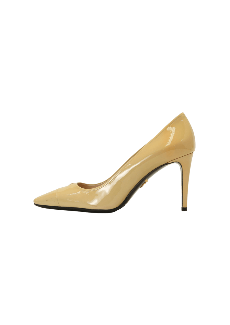 PATENT LEATHER PUMPS 37