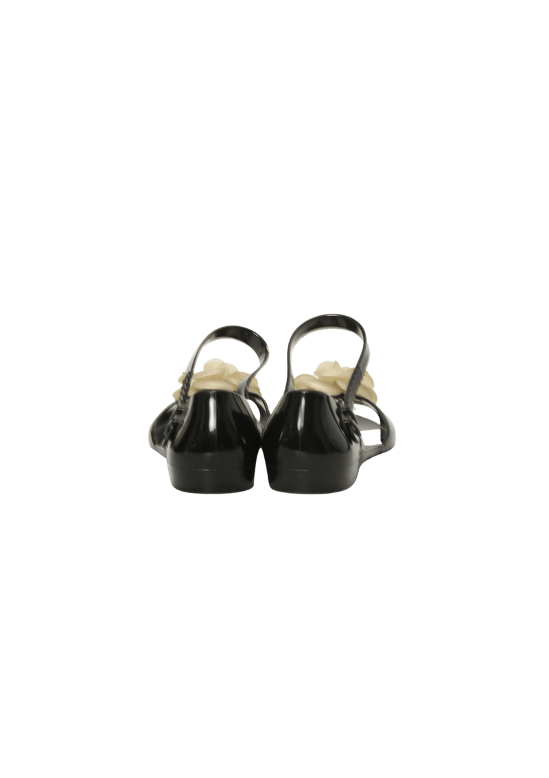 CAMELLIA T STRAP SANDALS 37