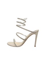 CLEO CRYSTAL SANDALS 38.5