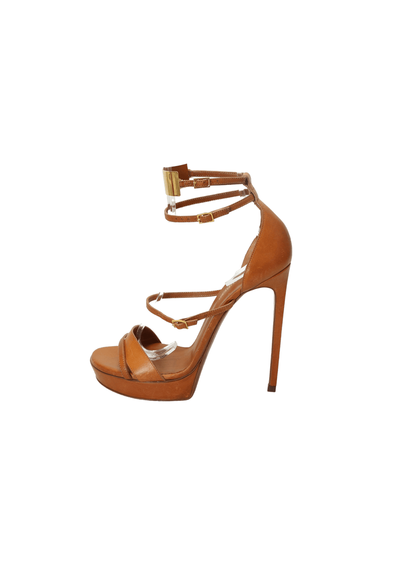 ANKLE STRAP SANDALS 36.5