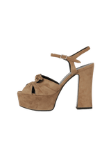 CANDY 80 SUEDE SANDALS 35.5