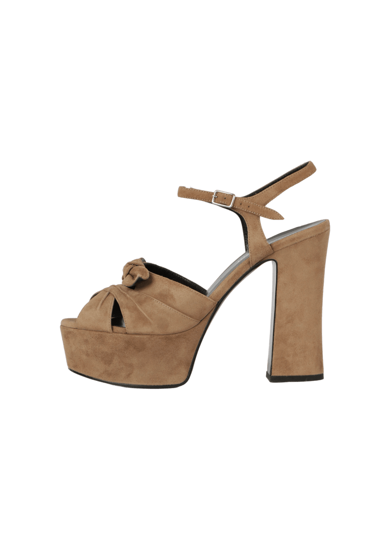 CANDY 80 SUEDE SANDALS 35.5