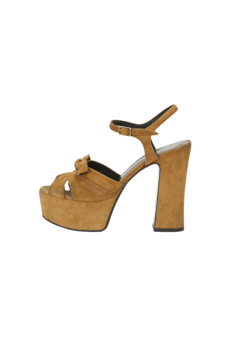 CANDY 80 SUEDE SANDALS 36