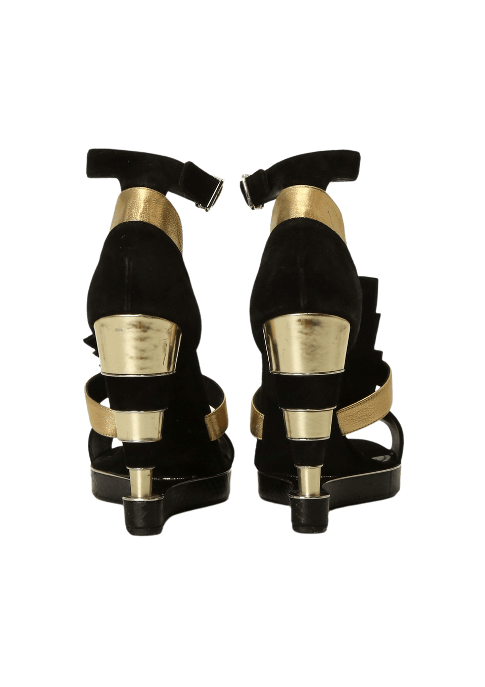 BICOLOR SANDALS 36.5