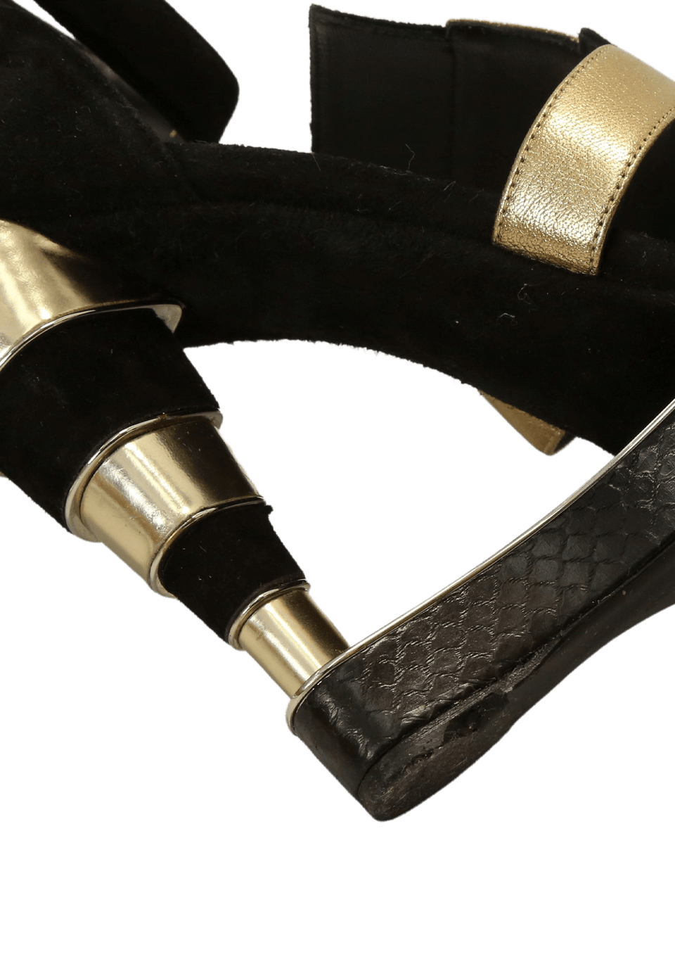 BICOLOR SANDALS 36.5