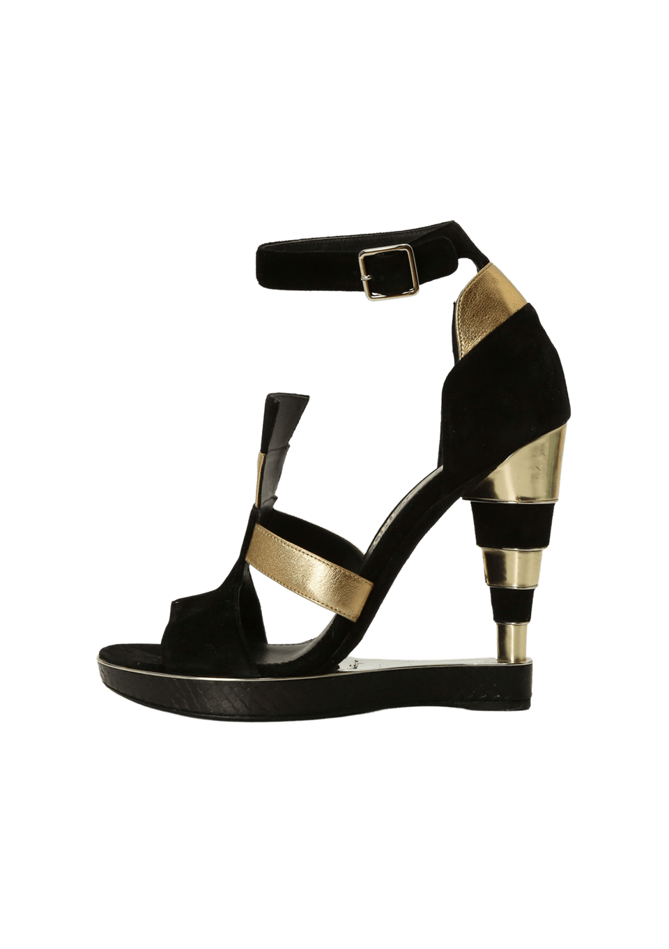 BICOLOR SANDALS 36.5