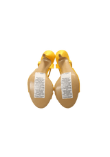 SATIN OLGA 105 SANDALS 36.5