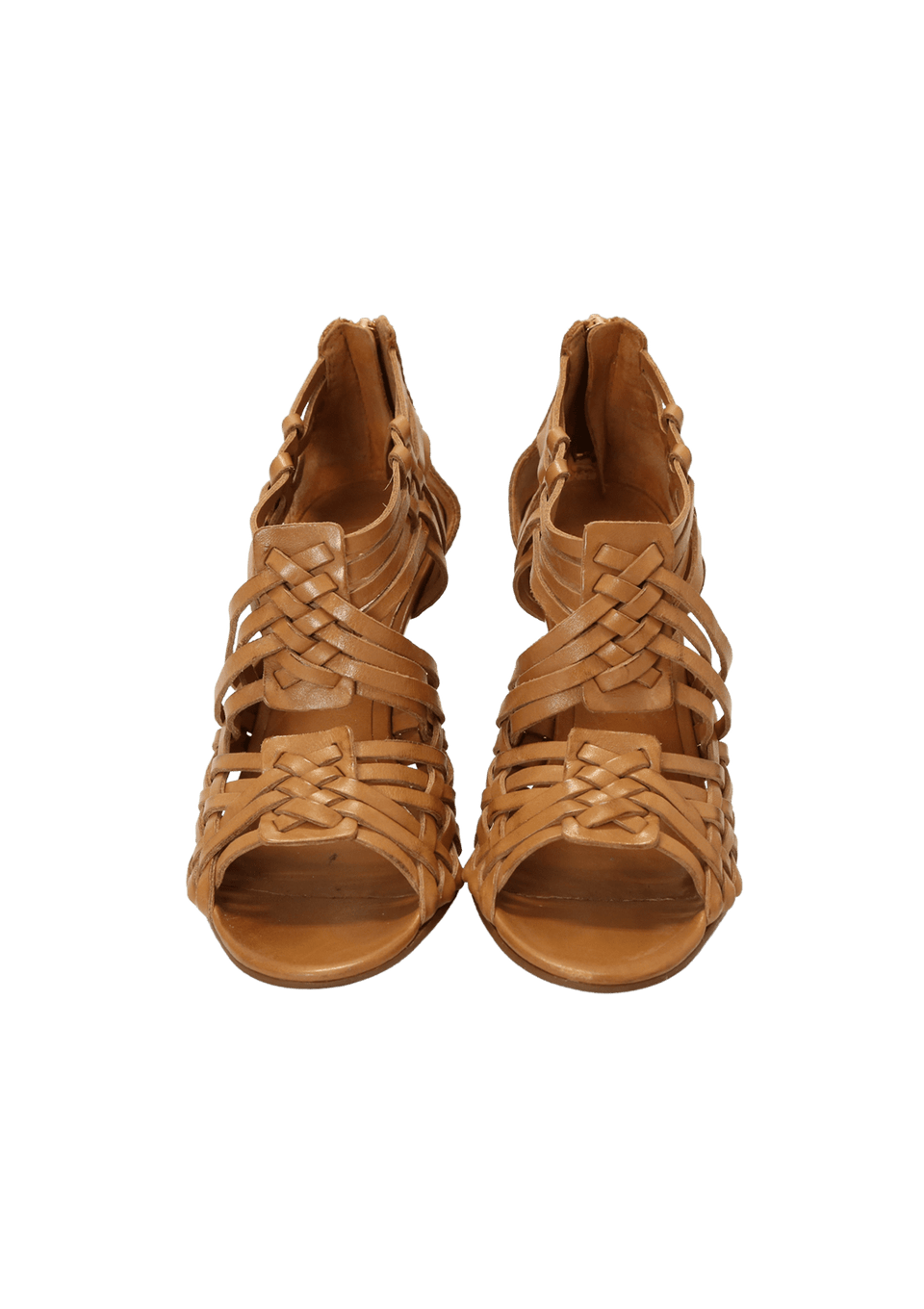 GLADIATOR PLATFORM SANDALS 36.5