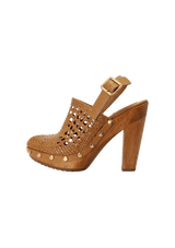 TAN WIDDIANNE SANDALS 35