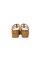 CORK ROCKSTUD CAGED FLATFORM 35.5