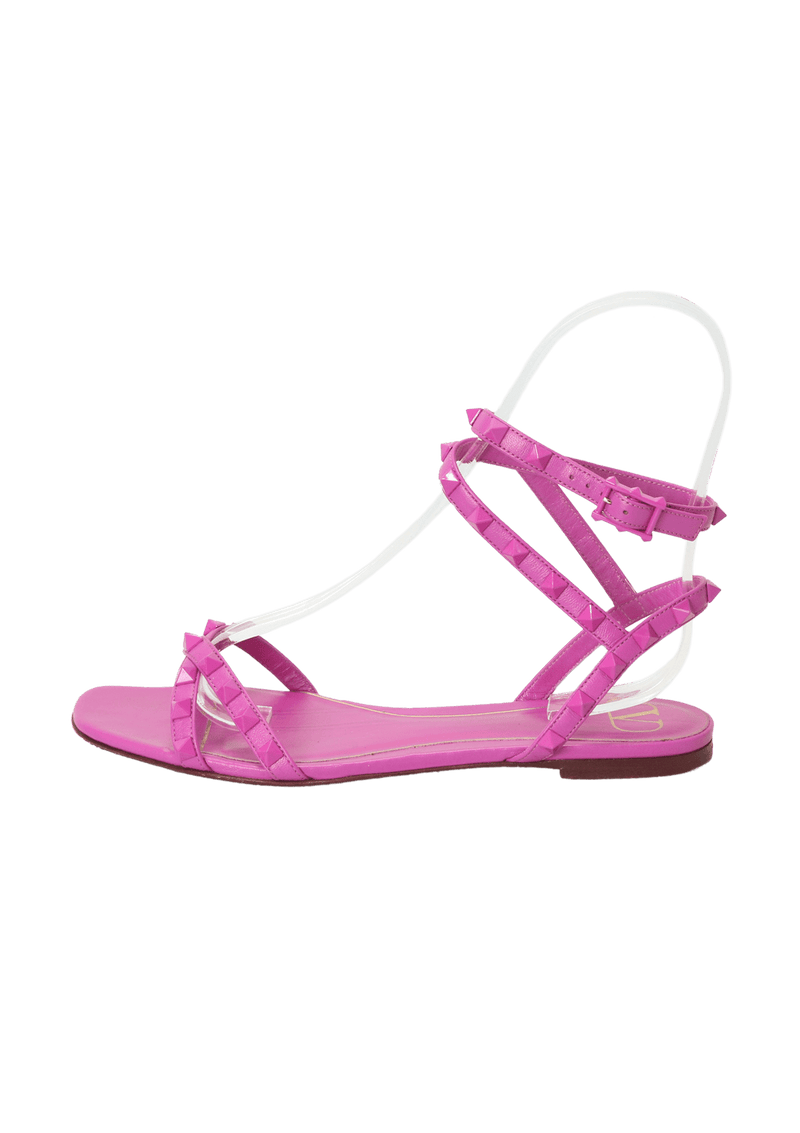 Sandalia valentino best sale rockstud preço