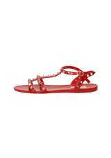 ROCKSTUD RUBBER SANDALS 37