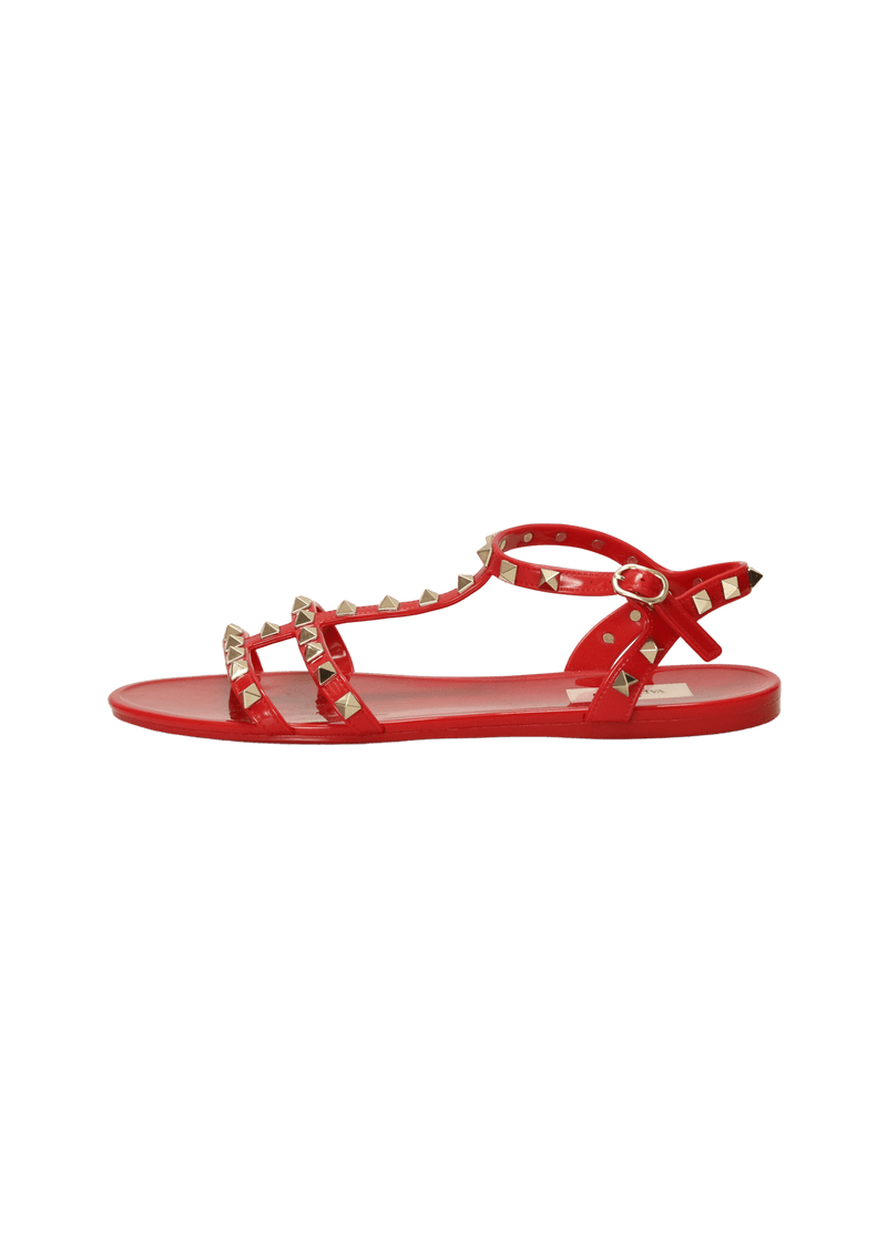 ROCKSTUD RUBBER SANDALS 37