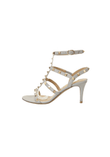 ROCKSTUD T-STRAP SANDALS 34