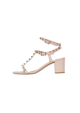 T STRAP ROCKSTUD SANDALS 36