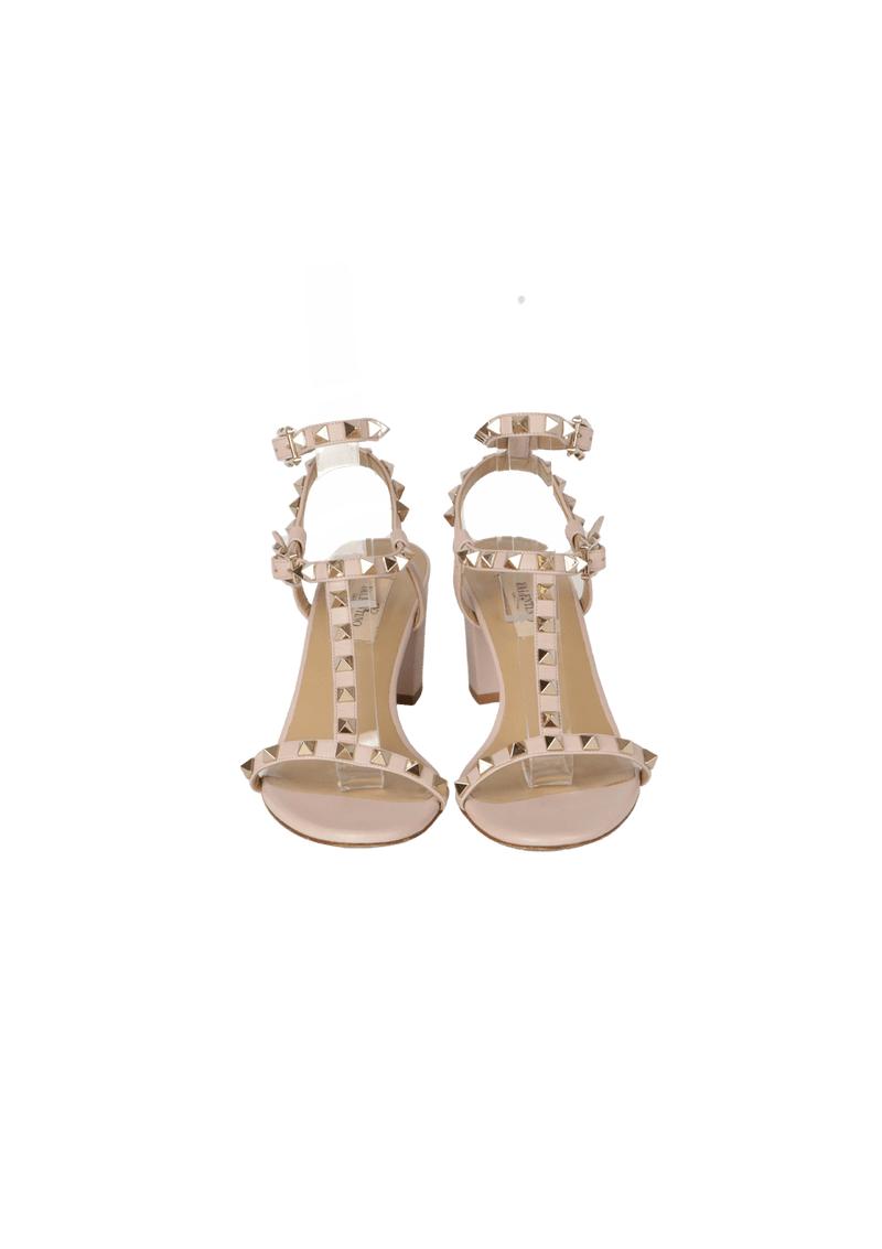 T STRAP ROCKSTUD SANDALS 36