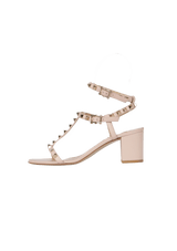 T STRAP ROCKSTUD SANDALS 36