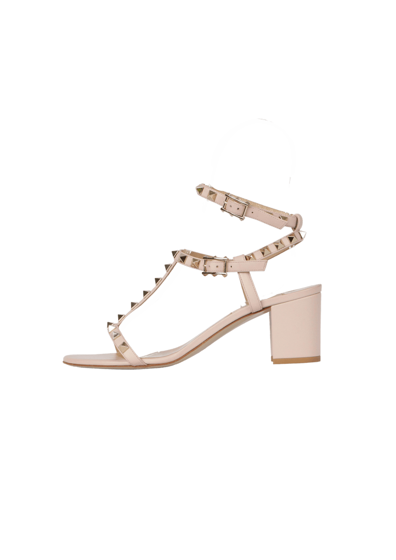 T STRAP ROCKSTUD SANDALS 36