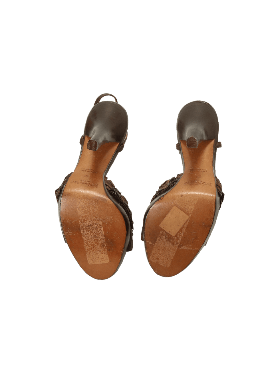 VINTAGE LEATHER SANDALS 36