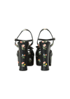 FLORAL FESTIVAL T-STRAP SANDALS 35.5
