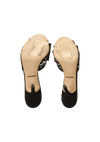 LACE PATTERN CRYSTAL PUMPS 37