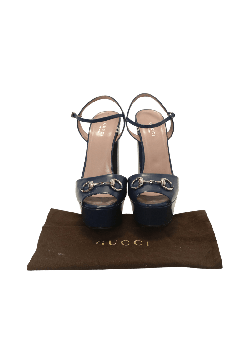 HORSEBIT  LEATHER SANDALS 35.5