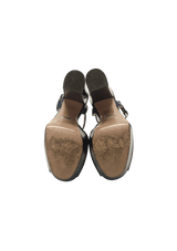 HORSEBIT  LEATHER SANDALS 35.5