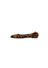 ANIMAL PRINT BALLET FLATS 36