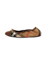 ELASTIC HORSEBIT BALLET FLATS 37