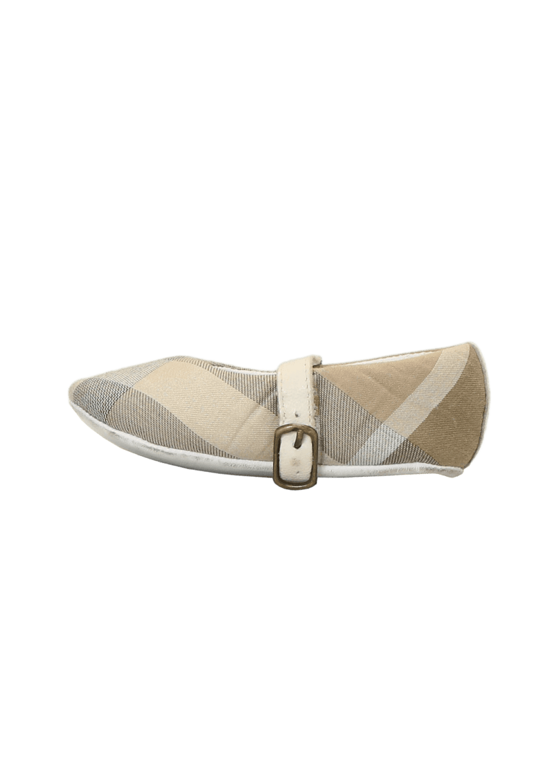 GIRL´S NOVA CHECK BALLET FLATS + SOCKS 16