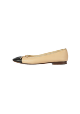 CC CAP TOE BALLET FLATS 34.5