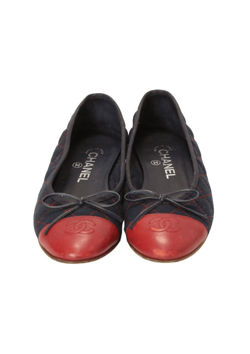 CC CAP TOE BALLET FLATS 35