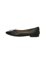 CC CAP TOE BALLET FLATS 36