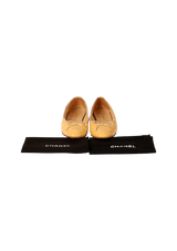 CC CAP TOE BALLET FLATS 36.5