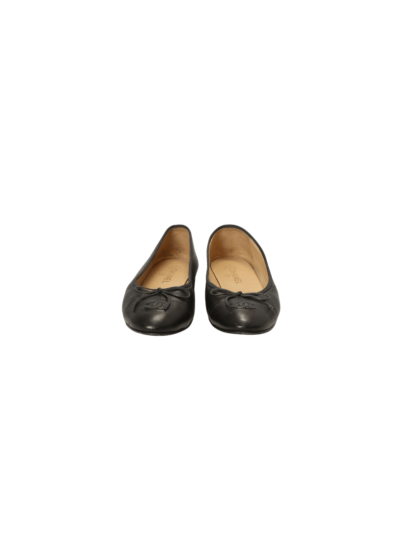 CC CAP TOE BALLET FLATS 38