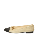 CC CAP TOE BALLET FLATS 35