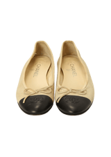 CC CAP TOE BALLET FLATS 35