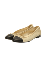 CC CAP TOE BALLET FLATS 35