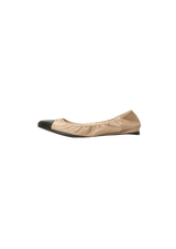 LEATHER BALLET FLATS 39