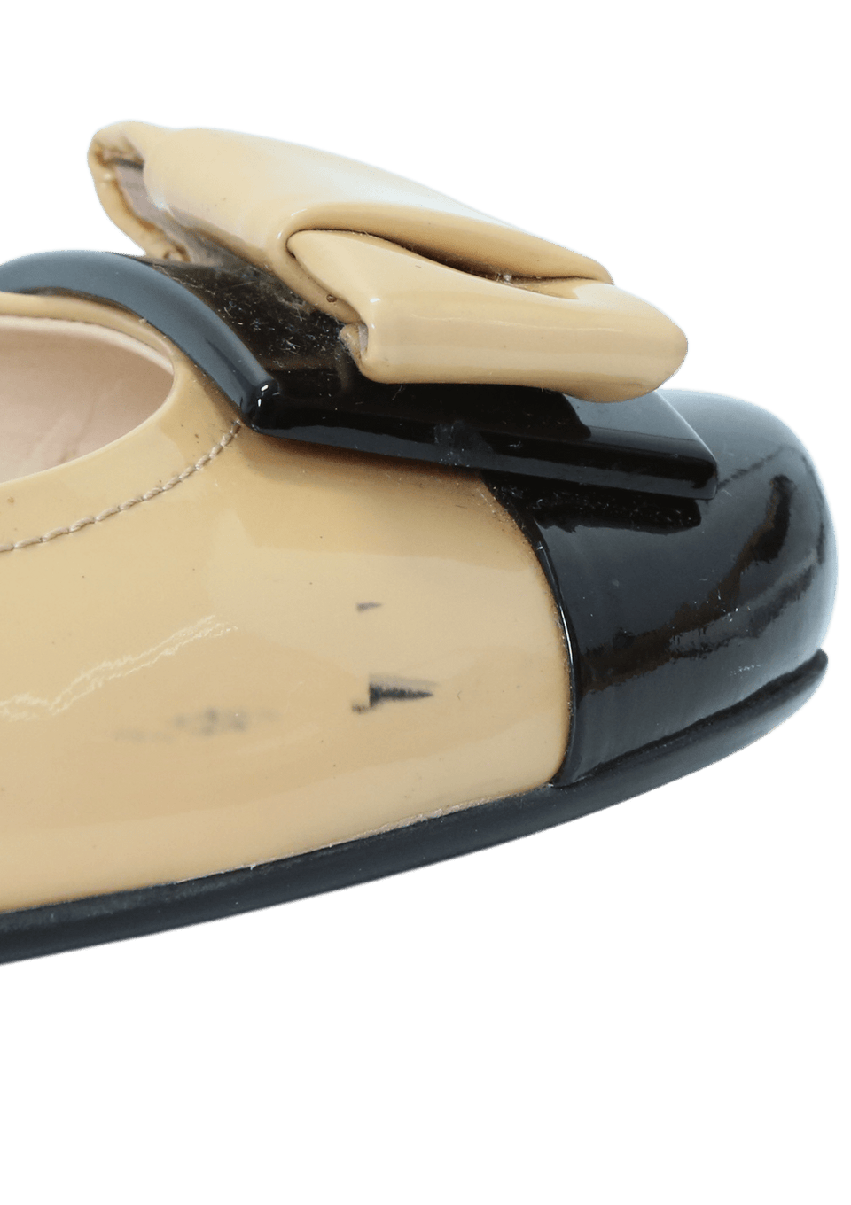 PATENT LEATHER COLORBLOCK PATTERN 36
