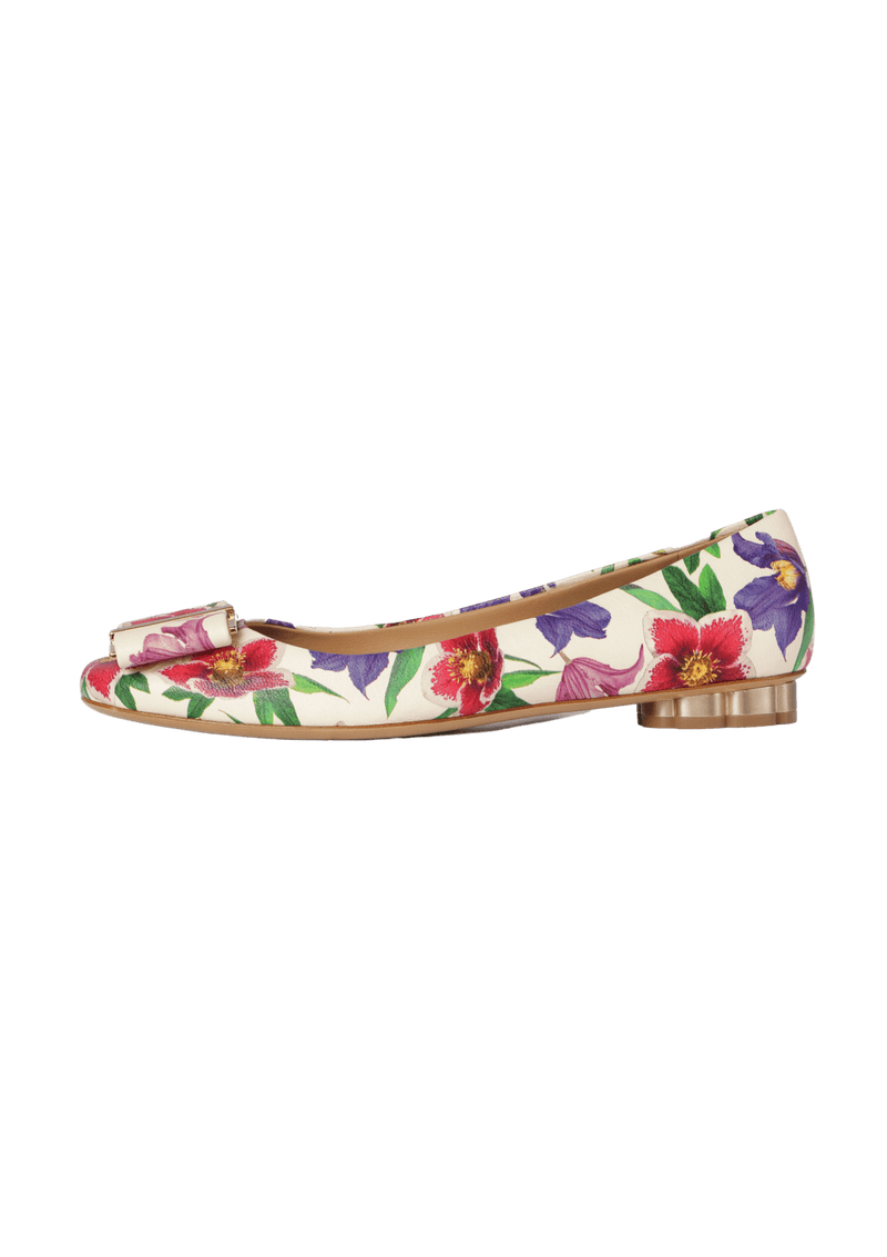 FLOWER BALLET FLATS 36.5