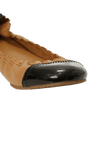 ABBEY CAP-TOE FLATS 36