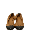 ABBEY CAP-TOE FLATS 36